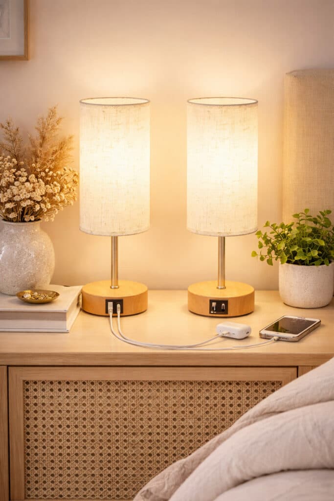 Lampes de Chevet Tactiles Lot de 2