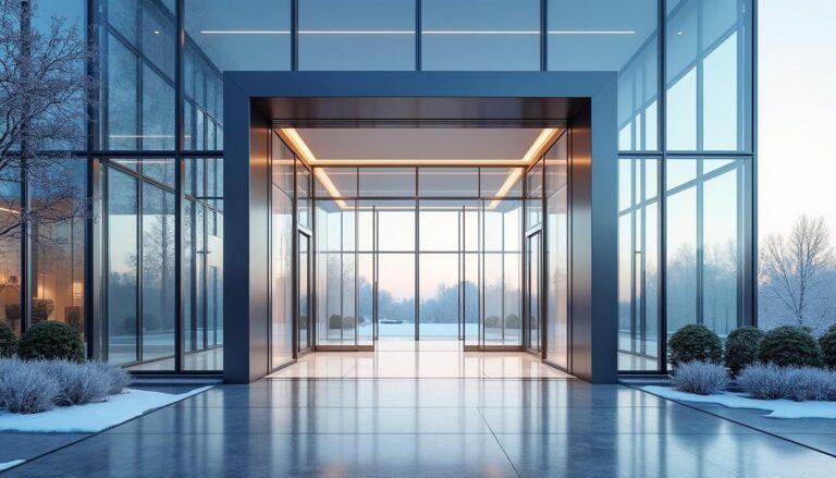 découvrez comment aménager un sas de transition thermique efficace grâce à la création d'un hall d'entrée vitré, alliant design moderne et isolation optimale pour un confort énergétique amélioré.