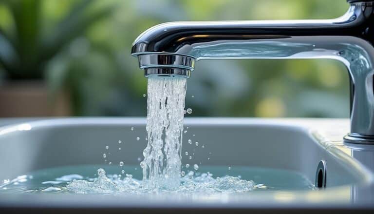 optimisez la gestion de l'eau grâce au mousseur intégré à la robinetterie, réduisant efficacement la consommation d'eau de votre pièce d'eau contrôlée.