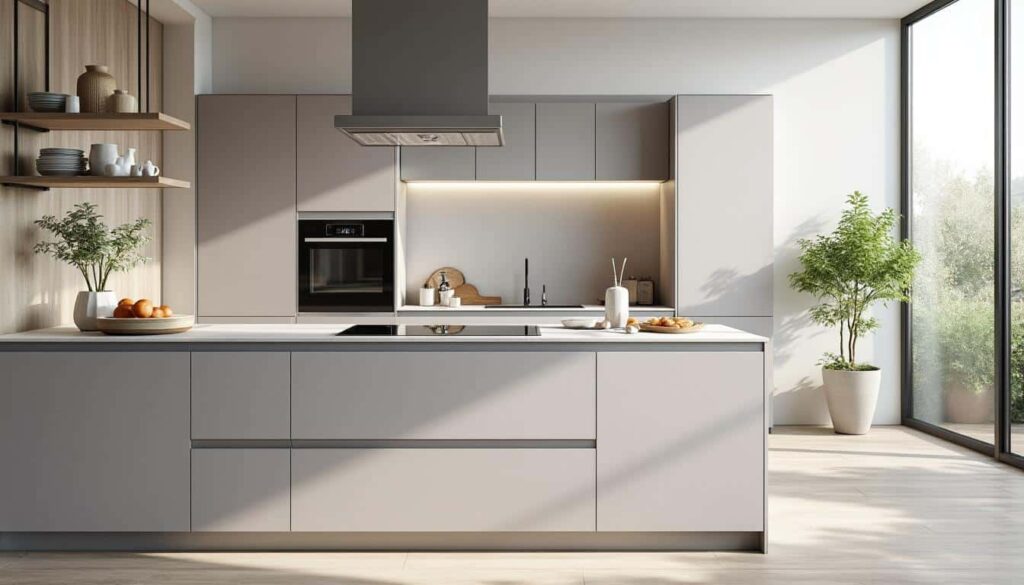 découvrez comment l'utilisation de panneaux en stratifié compact prolonge la durabilité des façades de cuisine, alliant résistance et esthétique pour un intérieur moderne et durable.