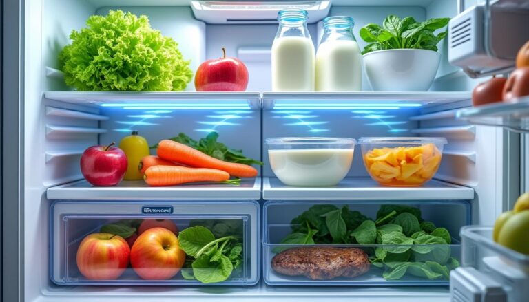 découvrez comment le froid ventilé de votre réfrigérateur garantit une conservation optimale et prolonge la fraîcheur de vos aliments plus longtemps.