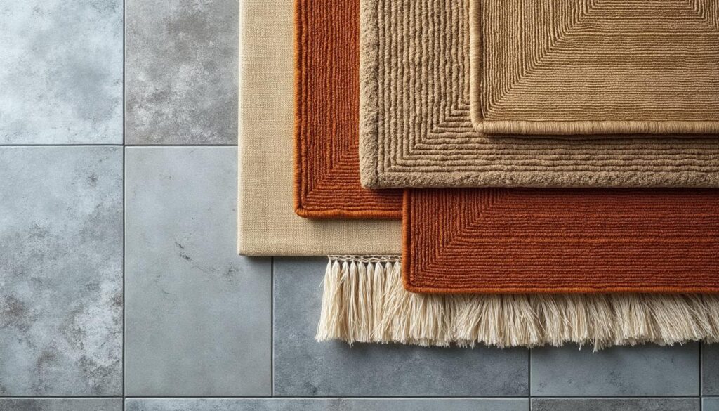 découvrez comment réchauffer visuellement un carrelage froid grâce à la superposition de tapis en fibres naturelles, alliant confort et esthétique pour un intérieur chaleureux.