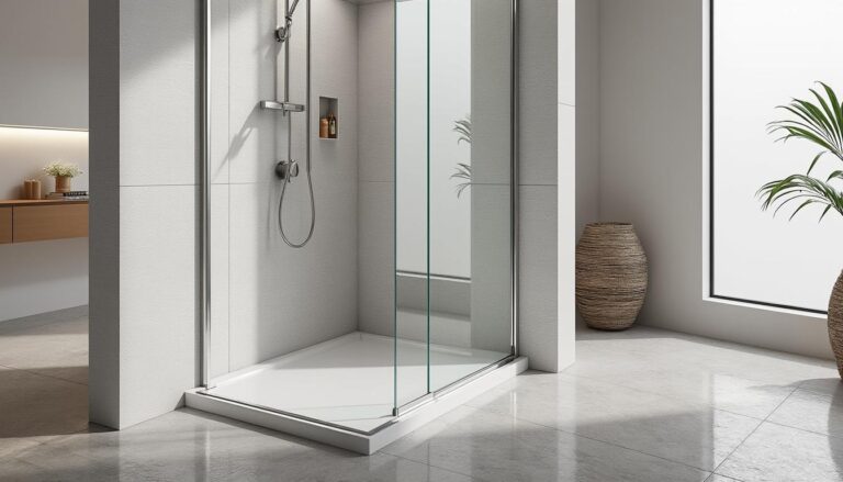 découvrez comment sécuriser votre douche à l'italienne grâce à l'installation de carrelage antidérapant, garantissant ainsi un espace de bain sûr et confortable.
