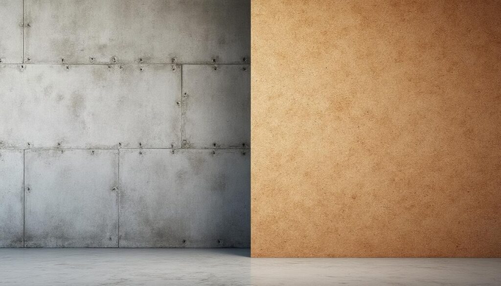 améliorez l'isolation phonique de vos murs mitoyens grâce à l'installation de panneaux en liège, une solution naturelle et efficace pour réduire les nuisances sonores.