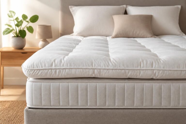 découvrez comment une liaison directe entre le surmatelas et l'ajout d'un confort moelleux transforme votre sommeil pour une nuit plus douce et réparatrice.