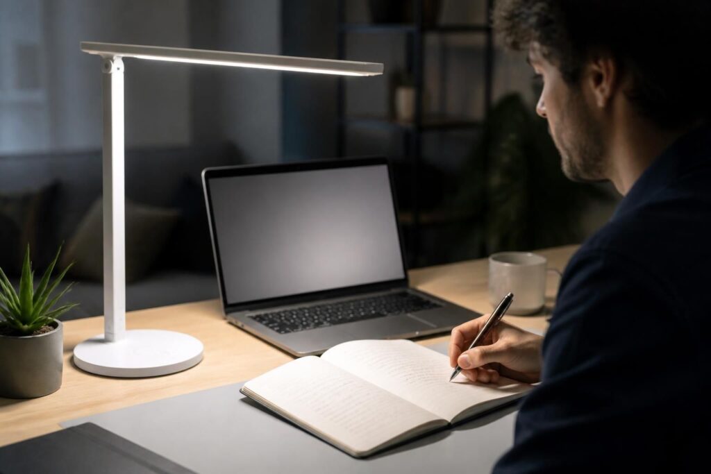 découvrez comment une lampe led de bureau peut améliorer votre concentration en offrant un éclairage optimal et réduire la fatigue visuelle pour un environnement de travail plus efficace.