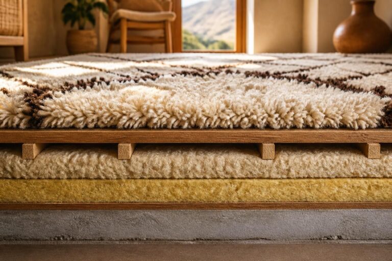 découvrez comment le tapis berbère à poils longs influence l'isolation phonique et thermique du plancher, améliorant confort et silence dans votre intérieur.