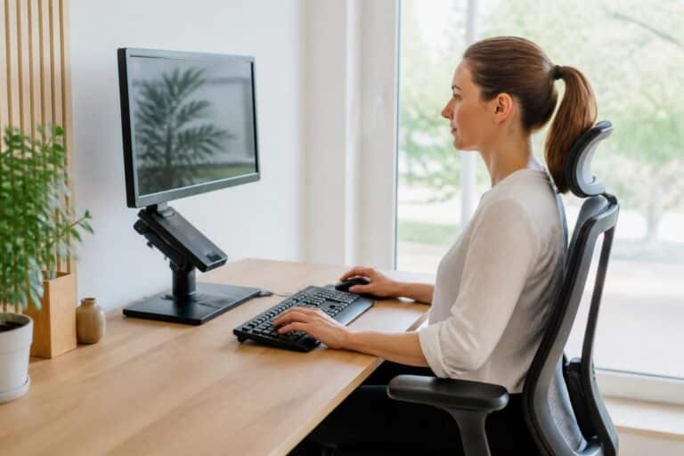 découvrez comment l'utilisation d'un support d'ordinateur peut prévenir efficacement les troubles musculo-squelettiques en améliorant la posture et le confort au travail.