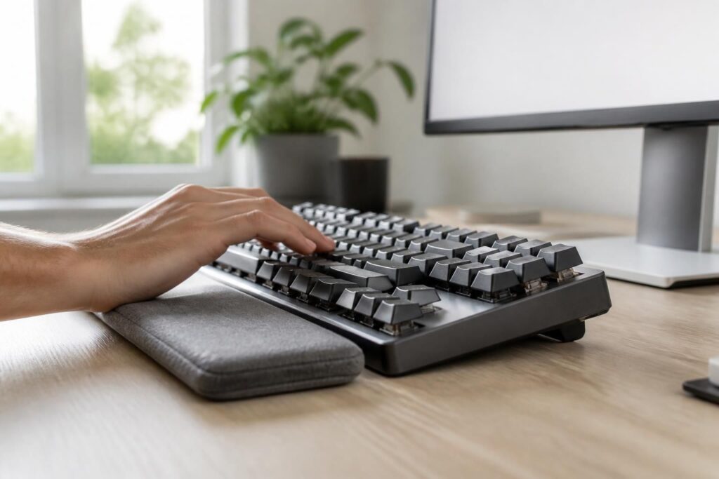 découvrez comment optimiser le confort lors de sessions de frappe prolongées grâce à un clavier mécanique ergonomique, réduisant la fatigue et améliorant la productivité.