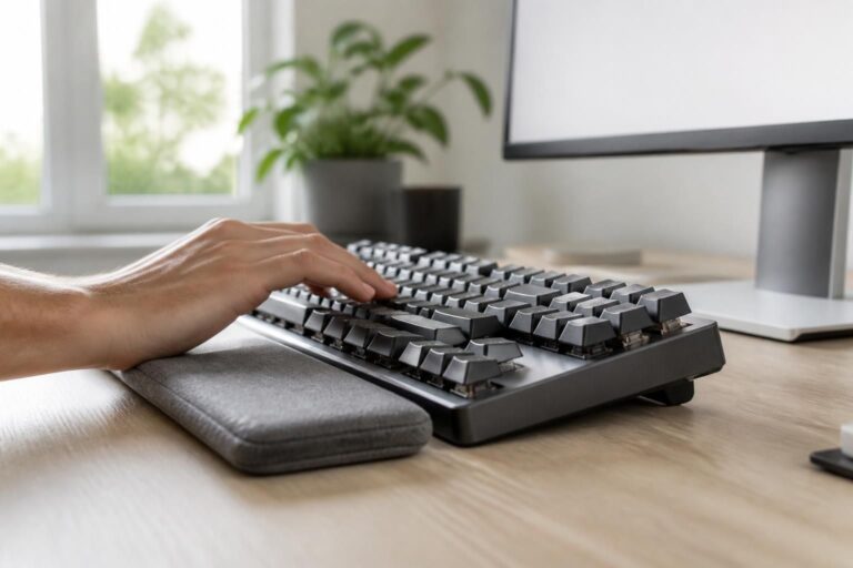 découvrez comment optimiser le confort lors de sessions de frappe prolongées grâce à un clavier mécanique ergonomique, réduisant la fatigue et améliorant la productivité.