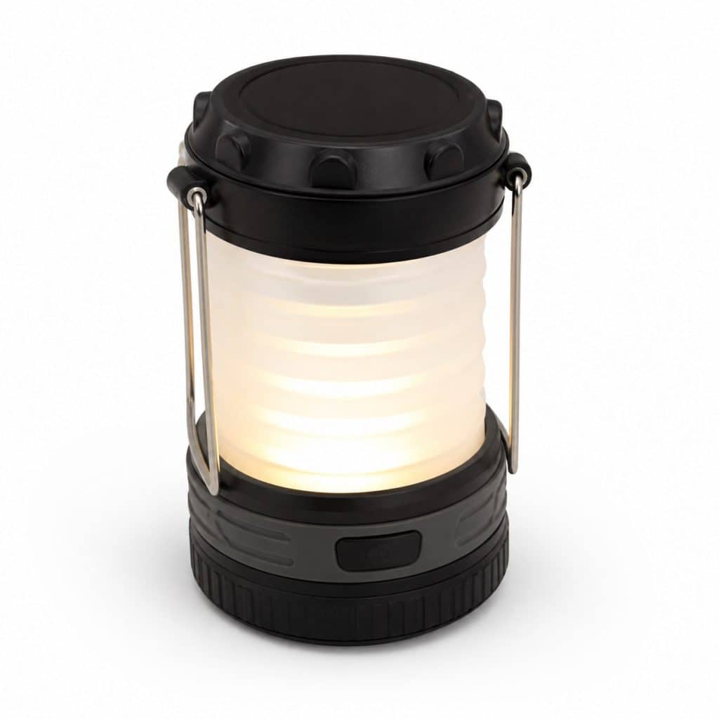 Lanterne de camping LED pliable présenté seul