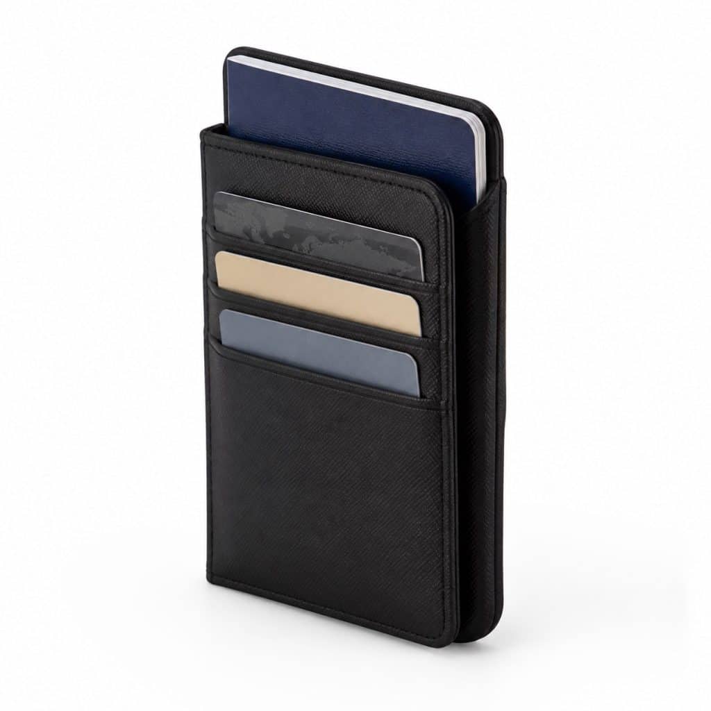 Pochette anti-RFID pour cartes et passeport présenté seul
