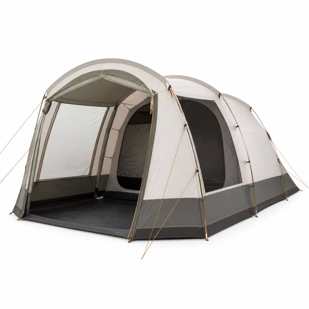 Tente familiale 4 places à cabine présenté seul