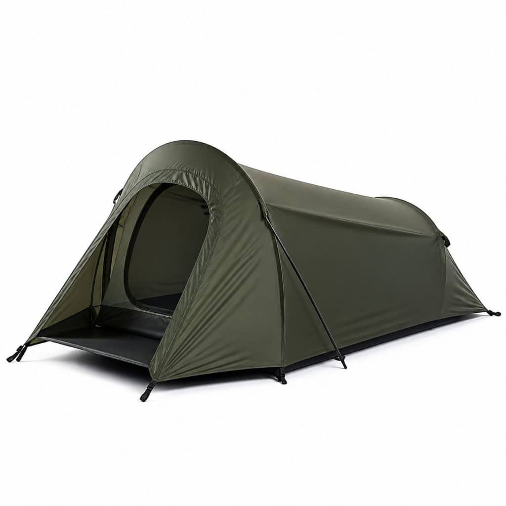 Tente pop-up compacte solo trek présenté seul