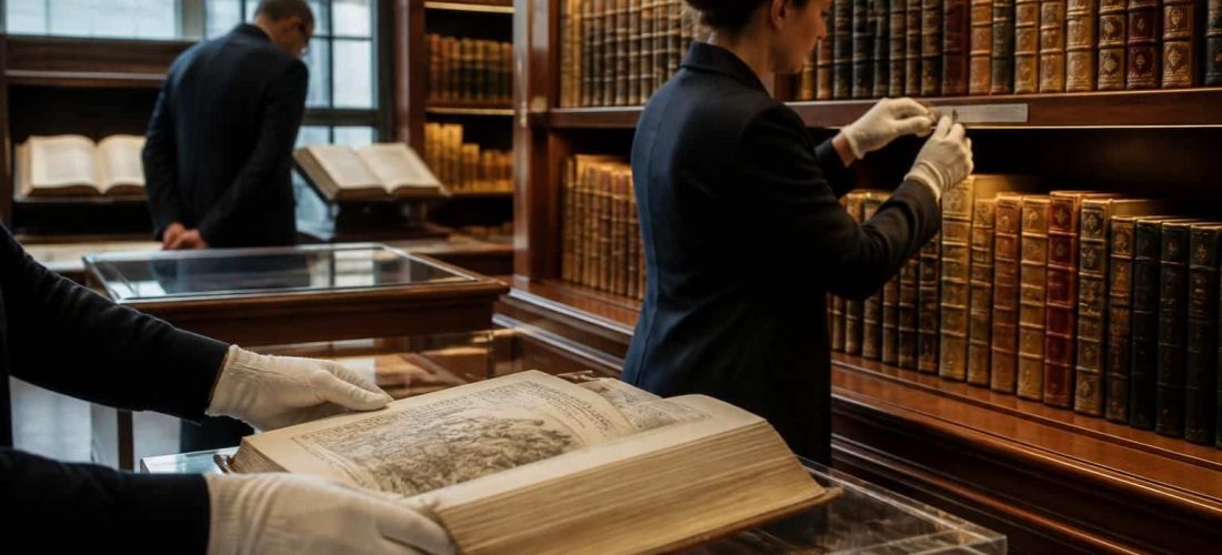 découvrez l'action sur mesure de notre bibliothèque pour organiser des expositions uniques mettant en valeur nos collections de livres.