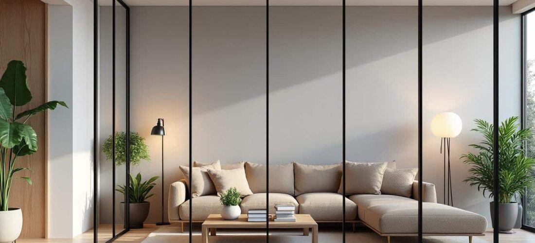découvrez comment l'installation d'une verrière intérieure sublime l'harmonisation de la décoration de votre séjour, apportant élégance et luminosité à votre espace de vie.
