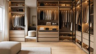 découvrez comment un dressing sur mesure optimise l'organisation de votre garde-robe, alliant fonctionnalité et esthétique pour un espace rangé et personnalisé.