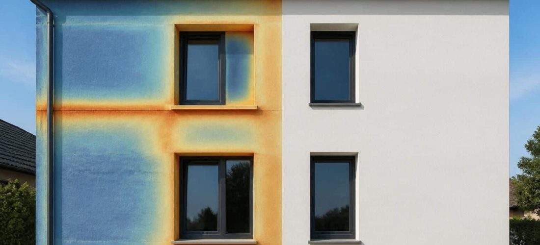 découvrez comment l'isolation thermique par l'extérieur assure une élimination totale et efficace des ponts thermiques pour un confort optimal et des économies d'énergie.