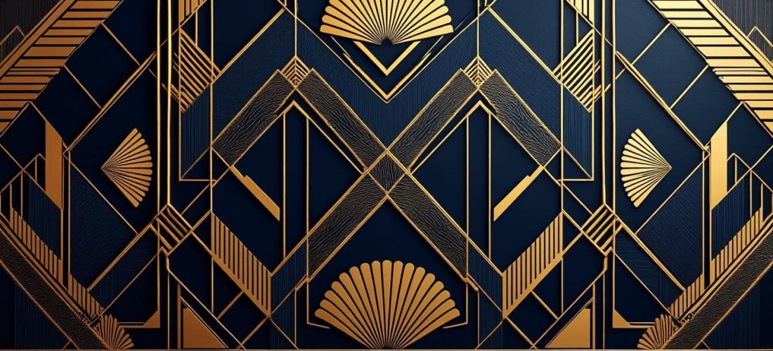 découvrez comment l'art déco se réinvente à travers la réappropriation des motifs géométriques dorés, fusionnant élégance et modernité dans un style unique et raffiné.