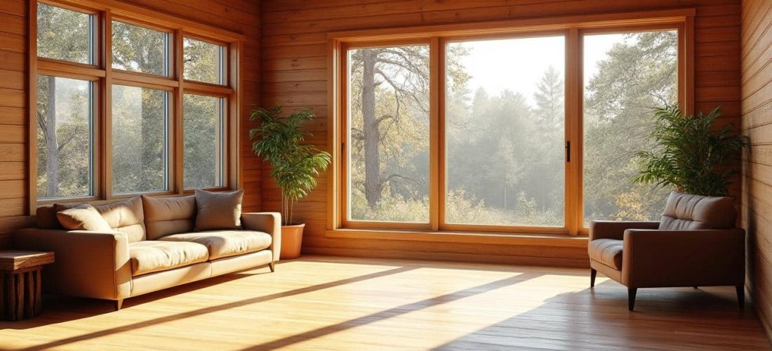 découvrez comment les revêtements en bois massif assurent un réchauffement efficace de l'atmosphère dans les pièces orientées nord, alliant confort et design naturel.