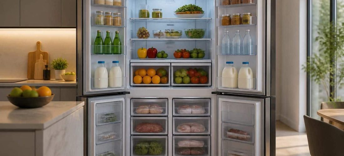 découvrez comment un réfrigérateur américain peut optimiser le stockage de vos denrées fraîches grâce à ses fonctionnalités avancées et son organisation intelligente.
